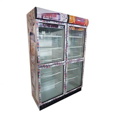 یخچال سوپرمارکت چهار درب 120 سانتی