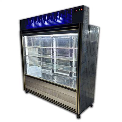 یخچال سوپرمارکت سه درب دو طرف نما